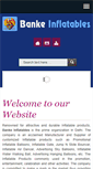 Mobile Screenshot of bankeinflatables.com